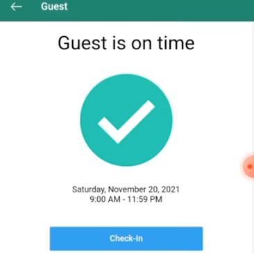Check In Guests